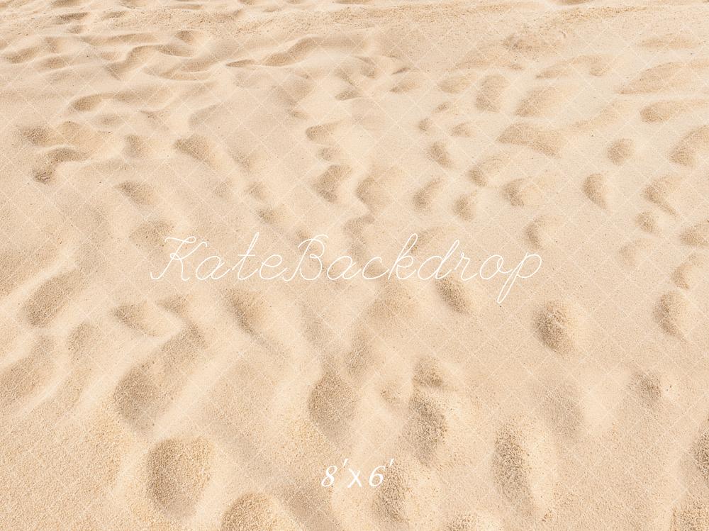 Kate Sand Dünenspuren Beige Hintergrund Entworfen von Kate Image