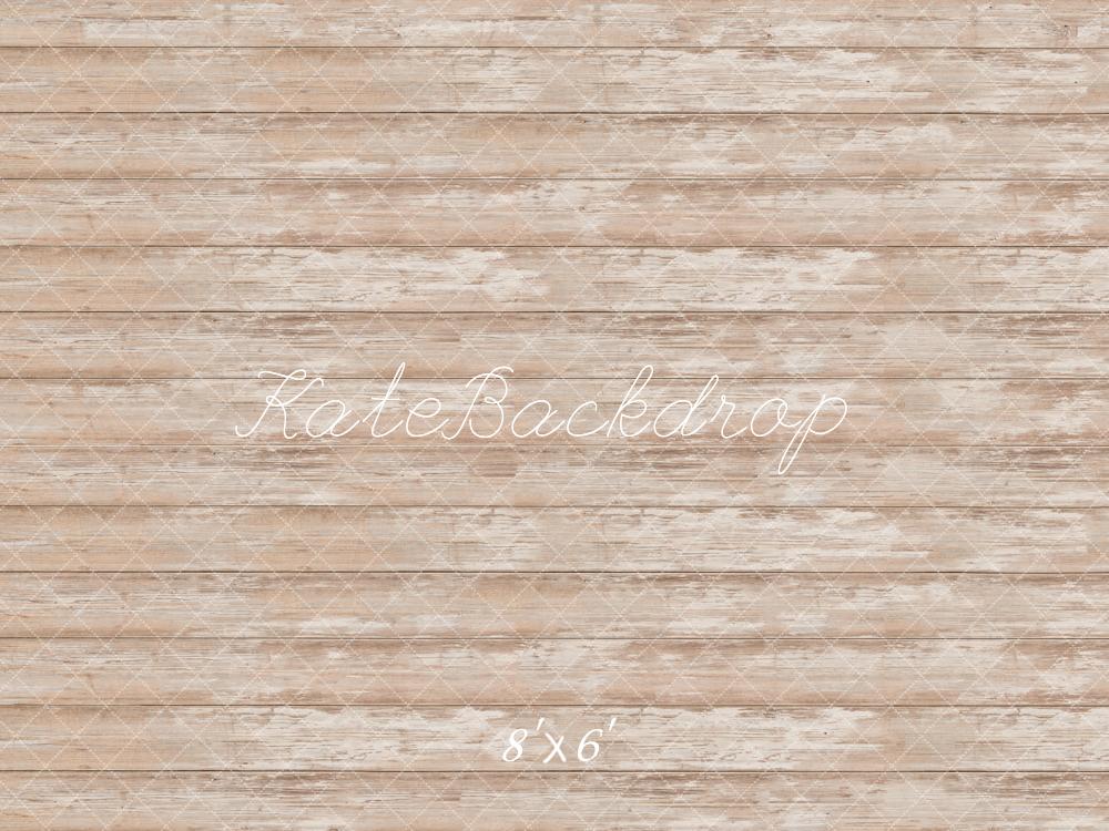 Kate Holz Bretter Shabby Beige Hintergrund Entworfen von Kate Image