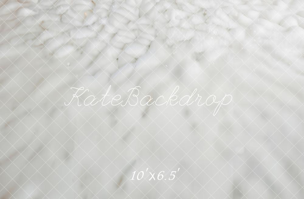 Kate Schnee Oberfläche Weiß Fleece Hintergrund Entworfen von Kate Image - Kate Backdrop.de