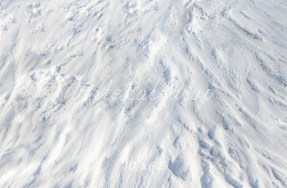 Kate Winter Schnee Textur Weiß Hintergrund Entworfen von Kate Image