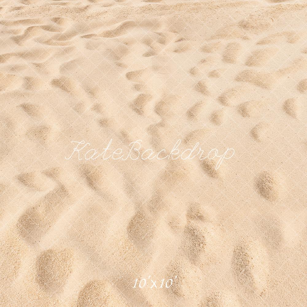 Kate Sand Dünenspuren Beige Hintergrund Entworfen von Kate Image