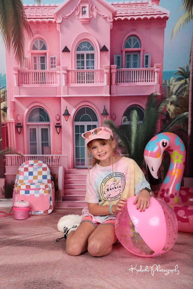 Kate Sommerprinzessin Ferienhaus Hintergrund von Chain Photography - Kate Backdrop.de