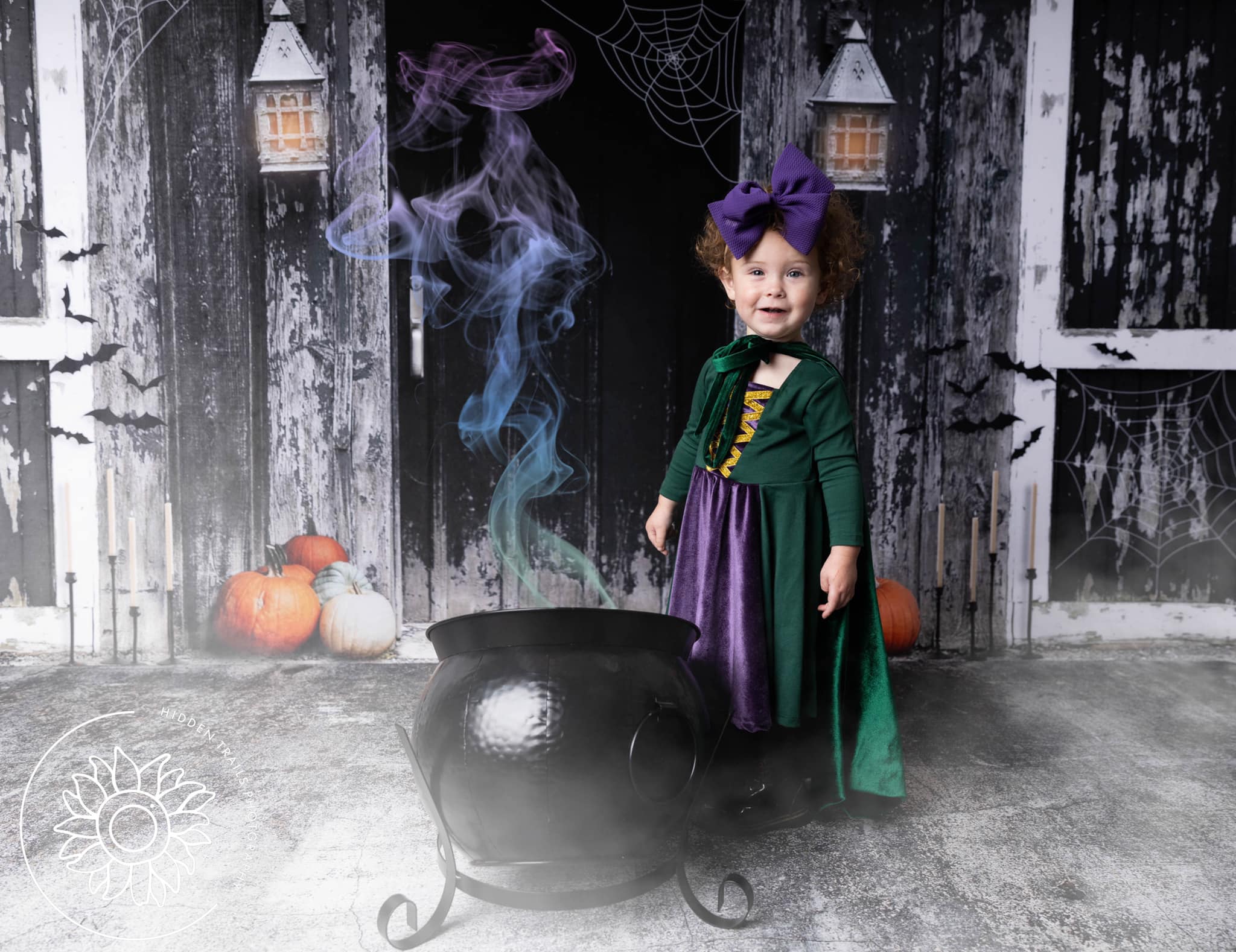 Kate Gespenstische Halloween Scheune Hintergrund von Mandy Ringe Photography - Kate Backdrop.de