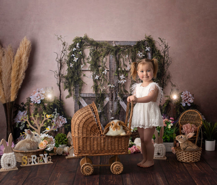 Kate Frühling Tür Manor Hintergrund Entworfen von Megan Leigh Photography - Kate Backdrop.de