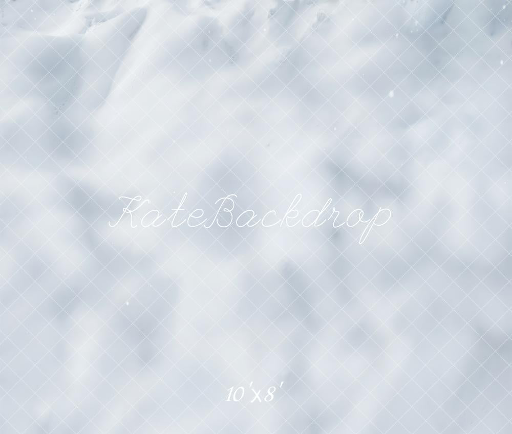 Kate Winter Schnee Weiß Fleece Hintergrund Entworfen von Kate Image - Kate Backdrop.de