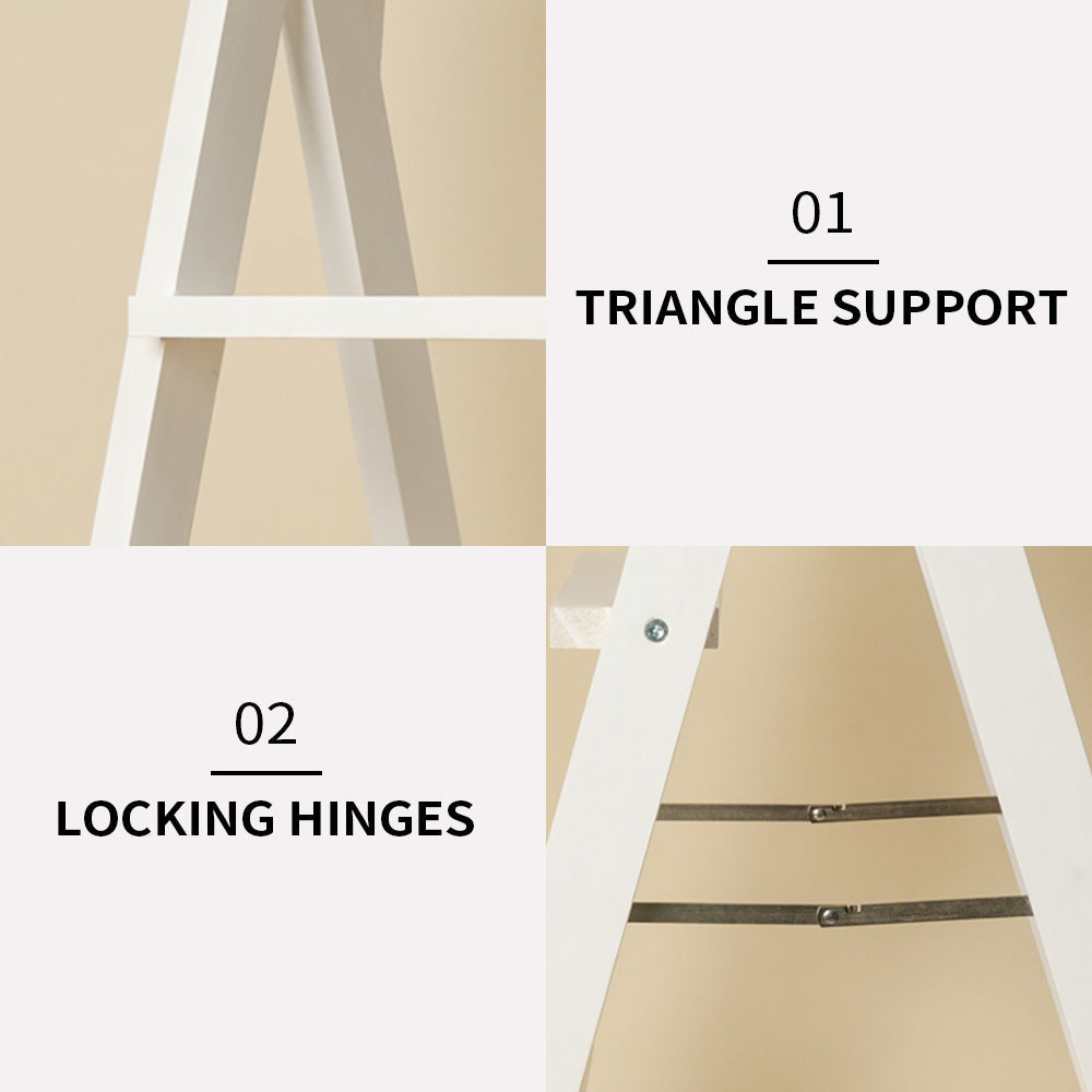 Kate Weiße hölzerne Leiter Fotografie Requisiten - Kate Backdrop.de