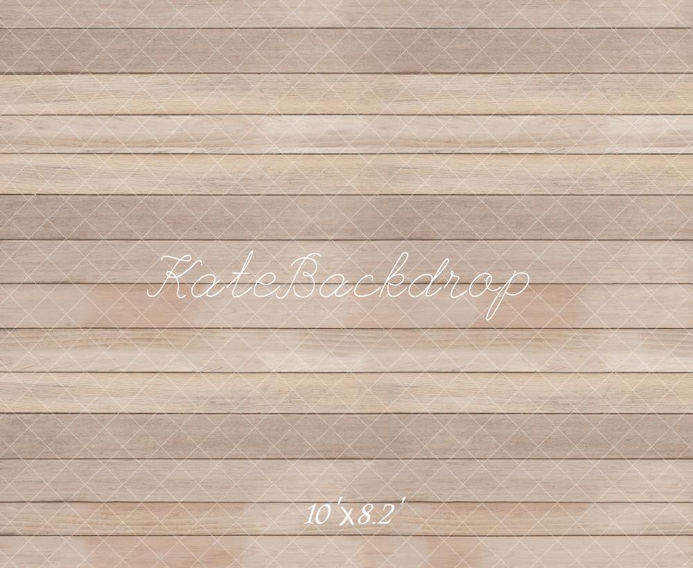 Kate Holz Planken Beige Hintergrund Entworfen von Kate Image
