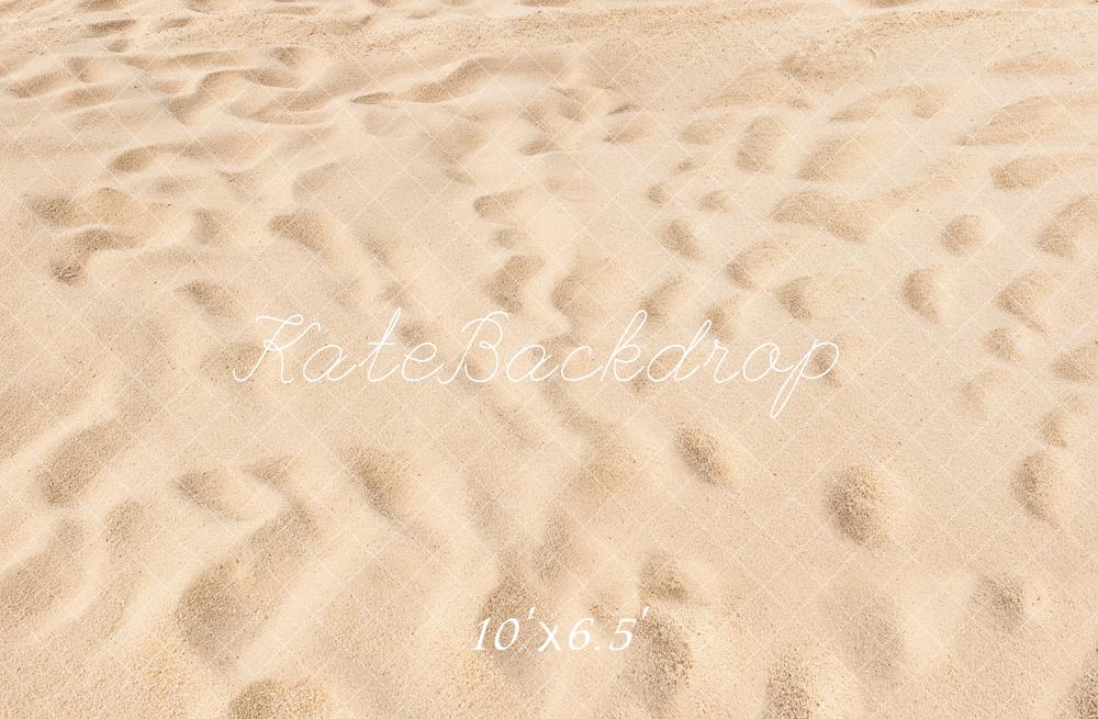 Kate Sand Dünenspuren Beige Hintergrund Entworfen von Kate Image