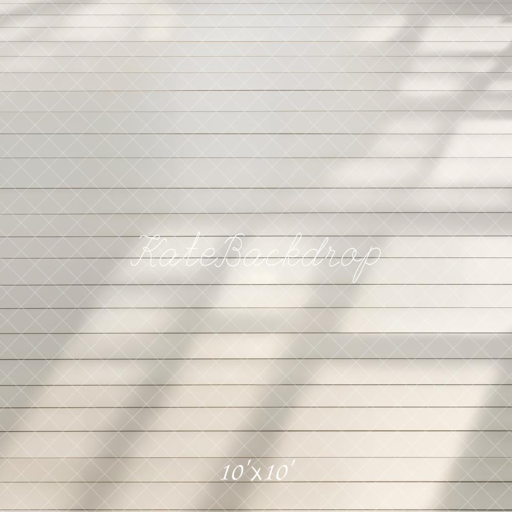 Kate Weiß Holzlatten Lichtreflexion Hintergrund Entworfen von Kate Image - Kate Backdrop.de