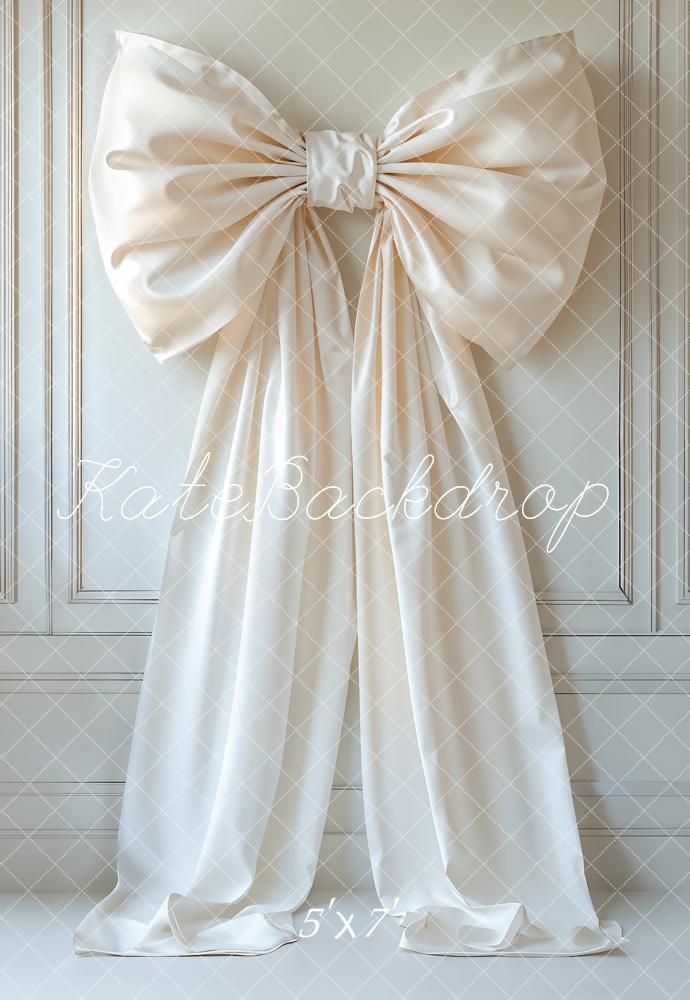 Kate Hochzeit Riesige Stoffschleife Elegant Hintergrund Entworfen von Emetselch - Kate Backdrop.de