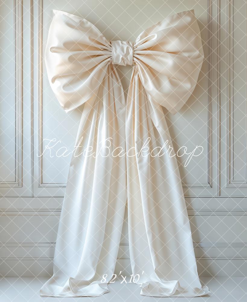 Kate Hochzeit Riesige Stoffschleife Elegant Hintergrund Entworfen von Emetselch - Kate Backdrop.de