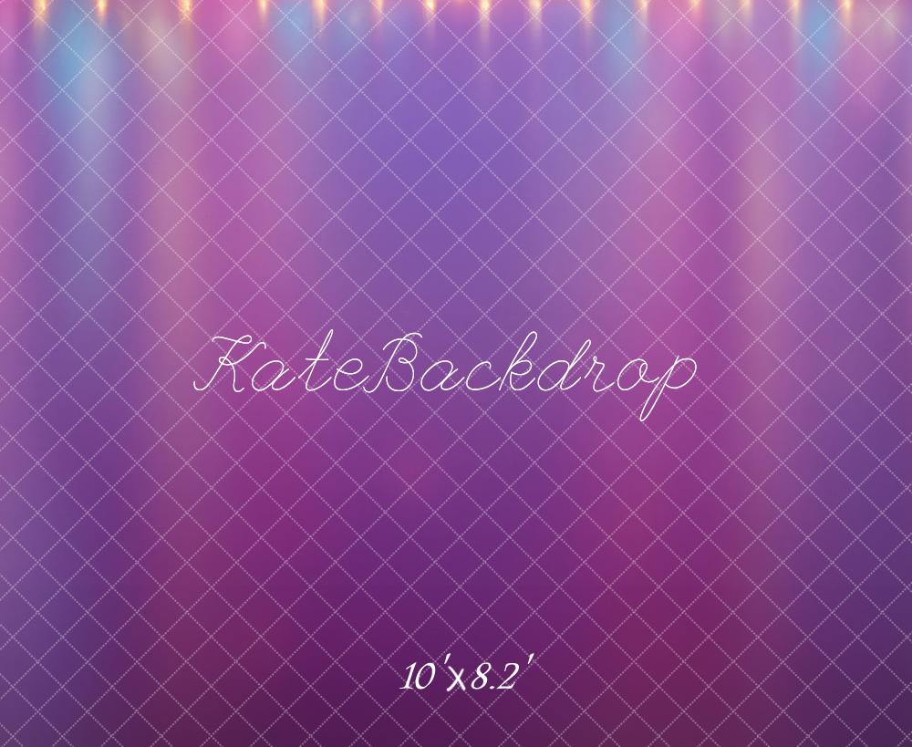 Kate Abstrakt Lichter Vorhang Lila Hintergrund Entworfen von Ashley Paul - Kate Backdrop.de