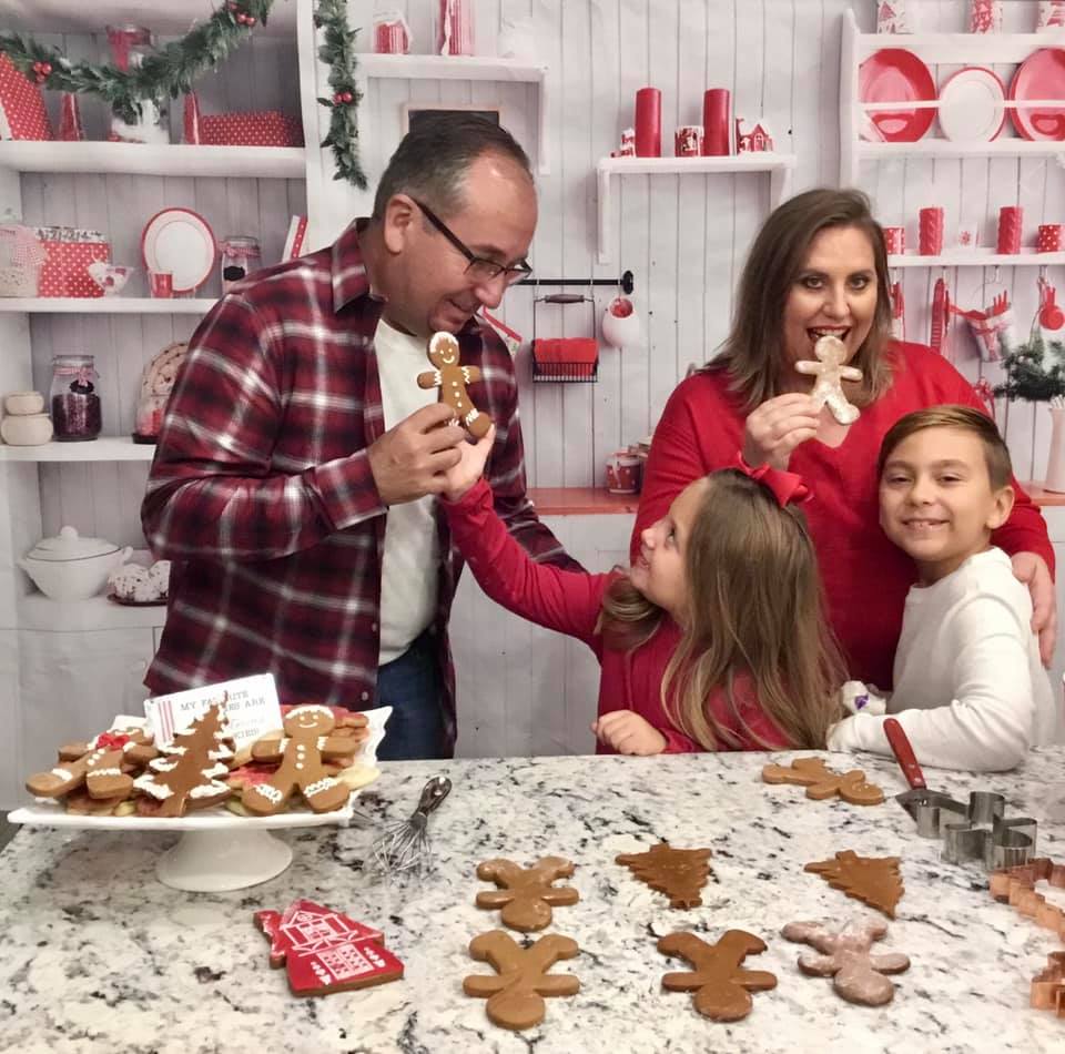 Kate Weihnachten Küche Weiß Wand Fleece Hintergrund - Kate Backdrop.de