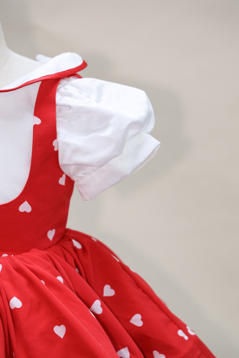 Kate Herz Kragen Kinder Kleid für Fotografie - Kate Backdrop.de