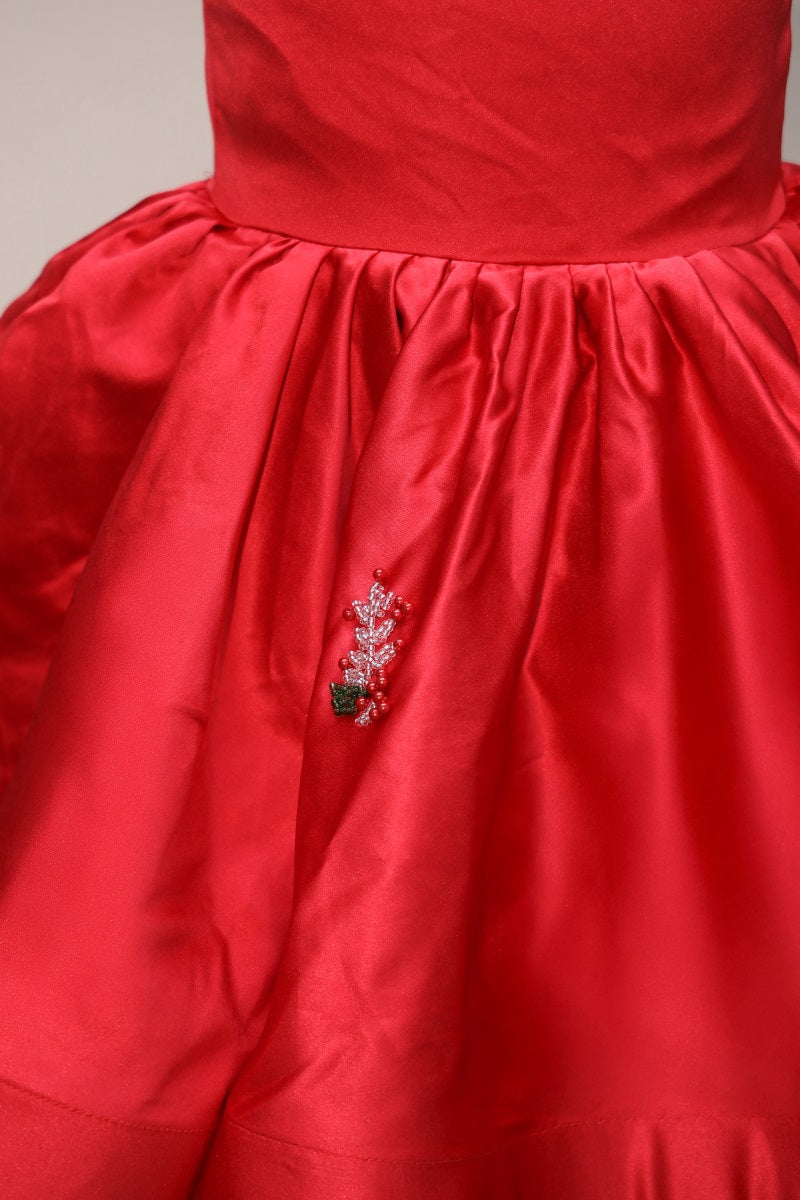 Kate Rote Schleife Kinderkleid für Fotografie - Kate Backdrop.de