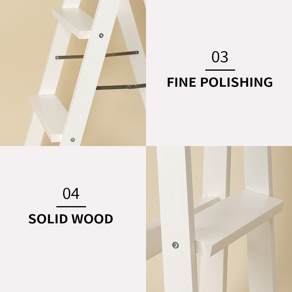 Kate Weiße hölzerne Leiter Fotografie Requisiten - Kate Backdrop.de