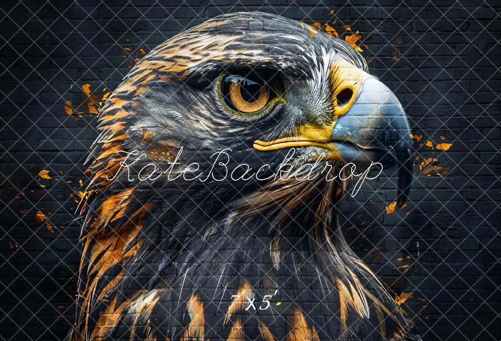 Kate Adler Kopf Graffiti Stil Hintergrund Entworfen von Chain - Kate Backdrop.de