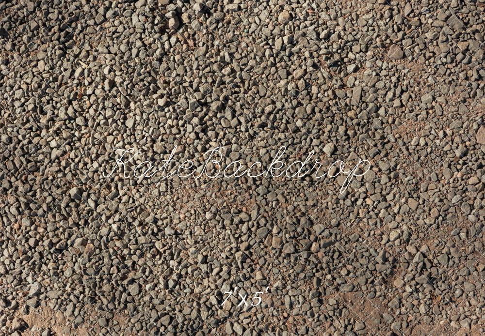 Kate Stein Boden Textur Braun Hintergrund Entworfen von Mini MakeBelieve - Kate Backdrop.de