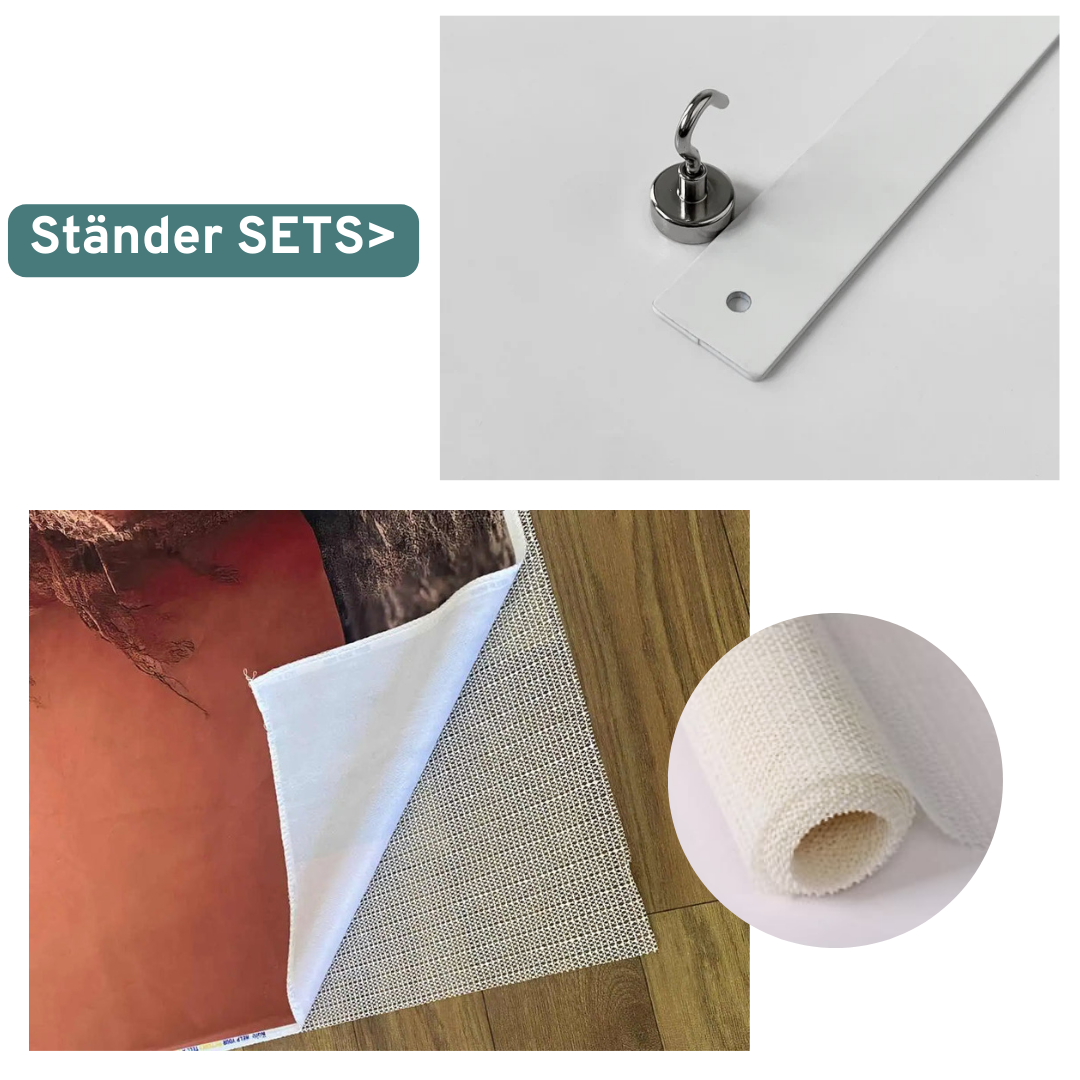 Kate Eisenband Magnetwand +PVC Anti-Rutsch-Teppichunterlage für hängende Hintergründe(Steuer-ID-Nummer erforderlich)