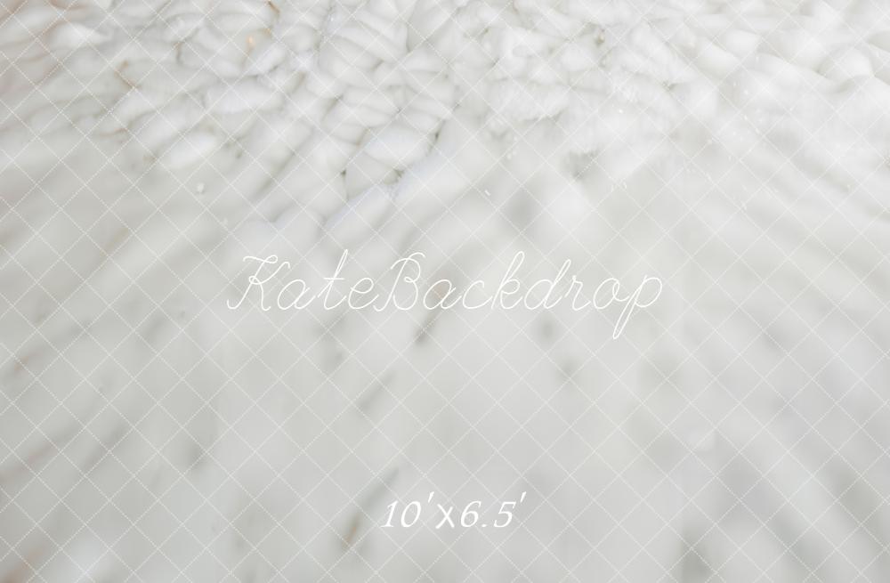 Kate Winter Schnee Textur Weiß Hintergrund Entworfen von Kate Image - Kate Backdrop.de