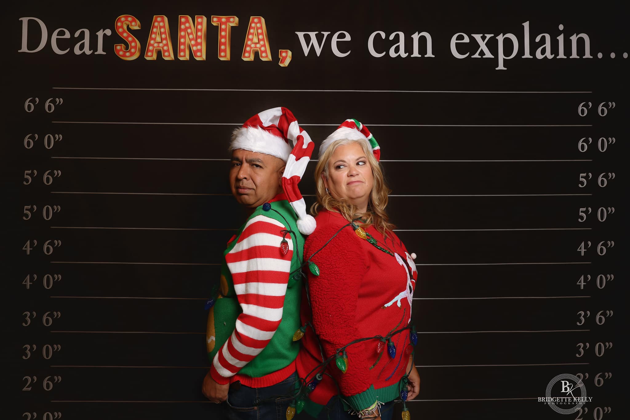 Kate Liebe Santa Wort Fleece Hintergrund Schwarz - Kate Backdrop.de