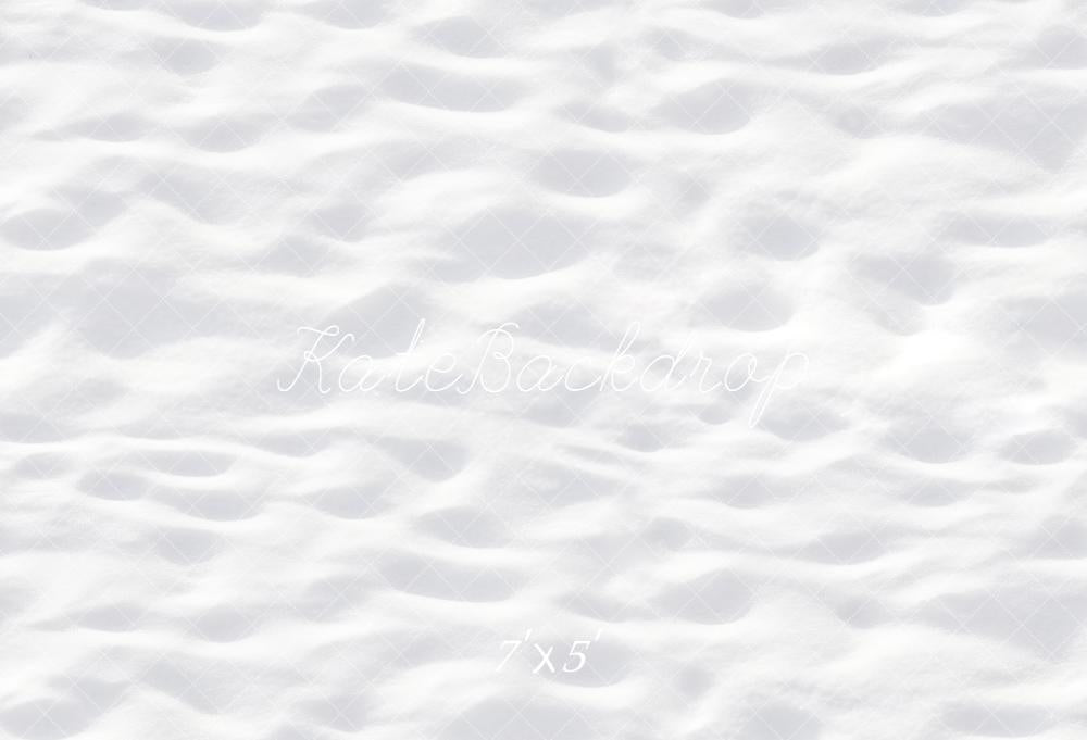 Kate Winter Schnee Textur Weiß Hintergrund Entworfen von Kate Image