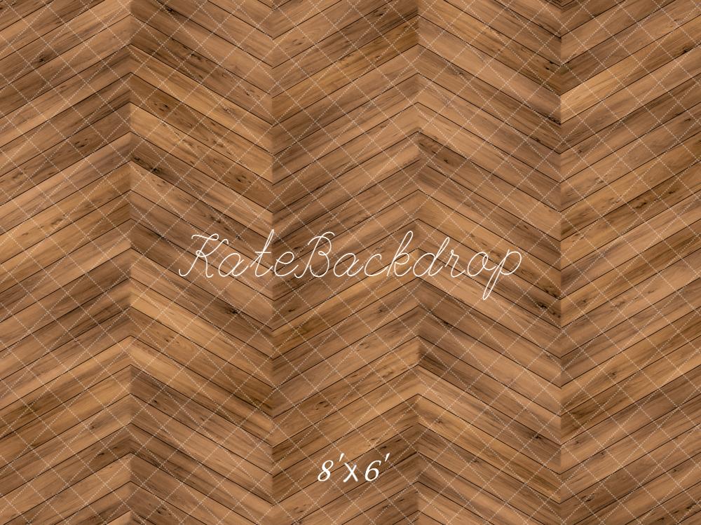 Kate Holz Fischgrät Braun Hintergrund Entworfen von Kate Image - Kate Backdrop.de