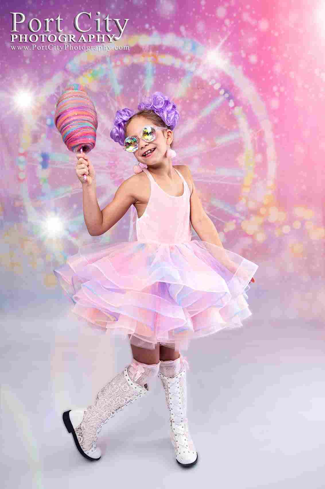 Kate Bokeh Hintergrund Fantasy Riesenrad von GQ - Kate Backdrop.de