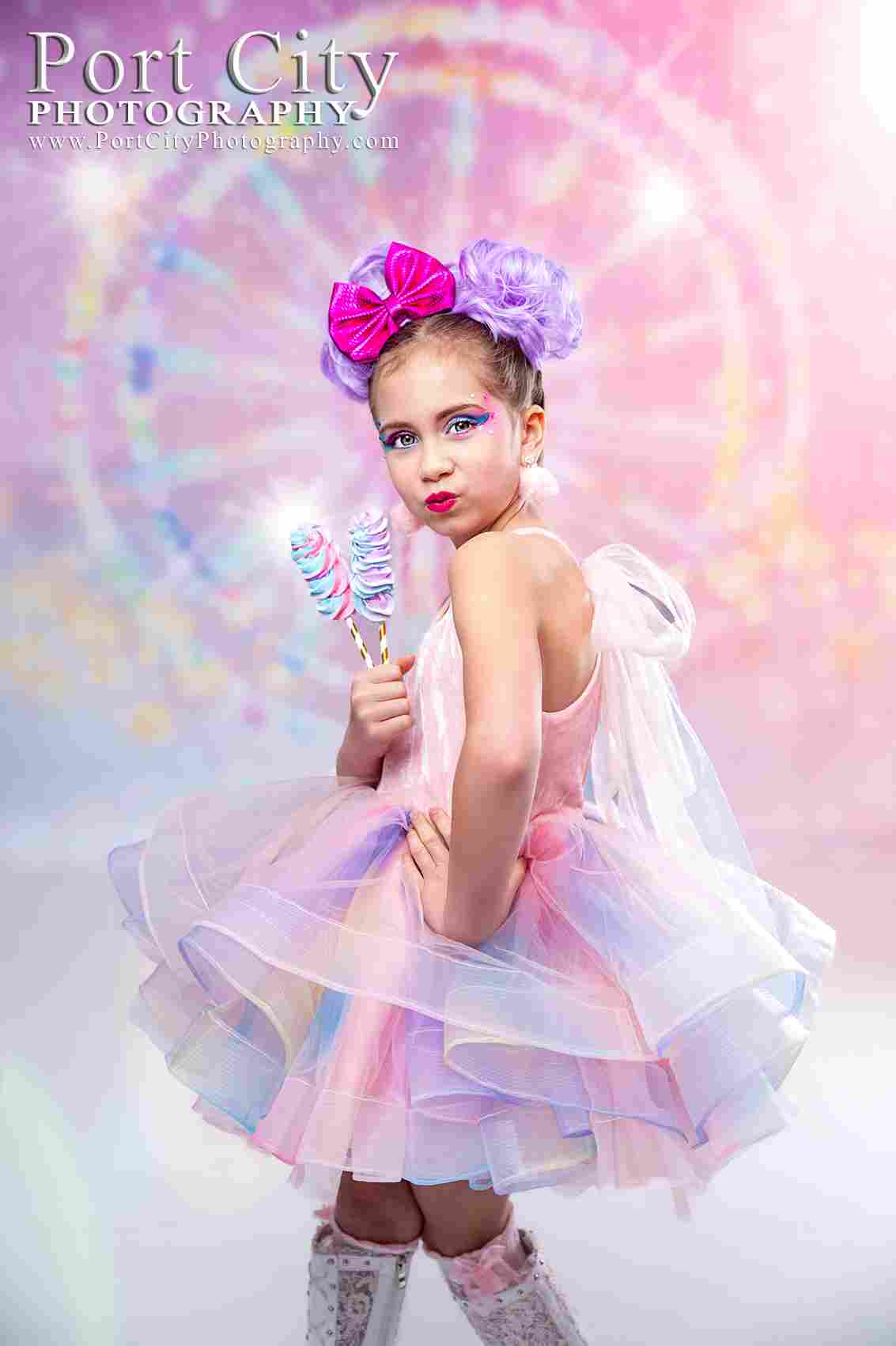 Kate Bokeh Hintergrund Fantasy Riesenrad von GQ - Kate Backdrop.de