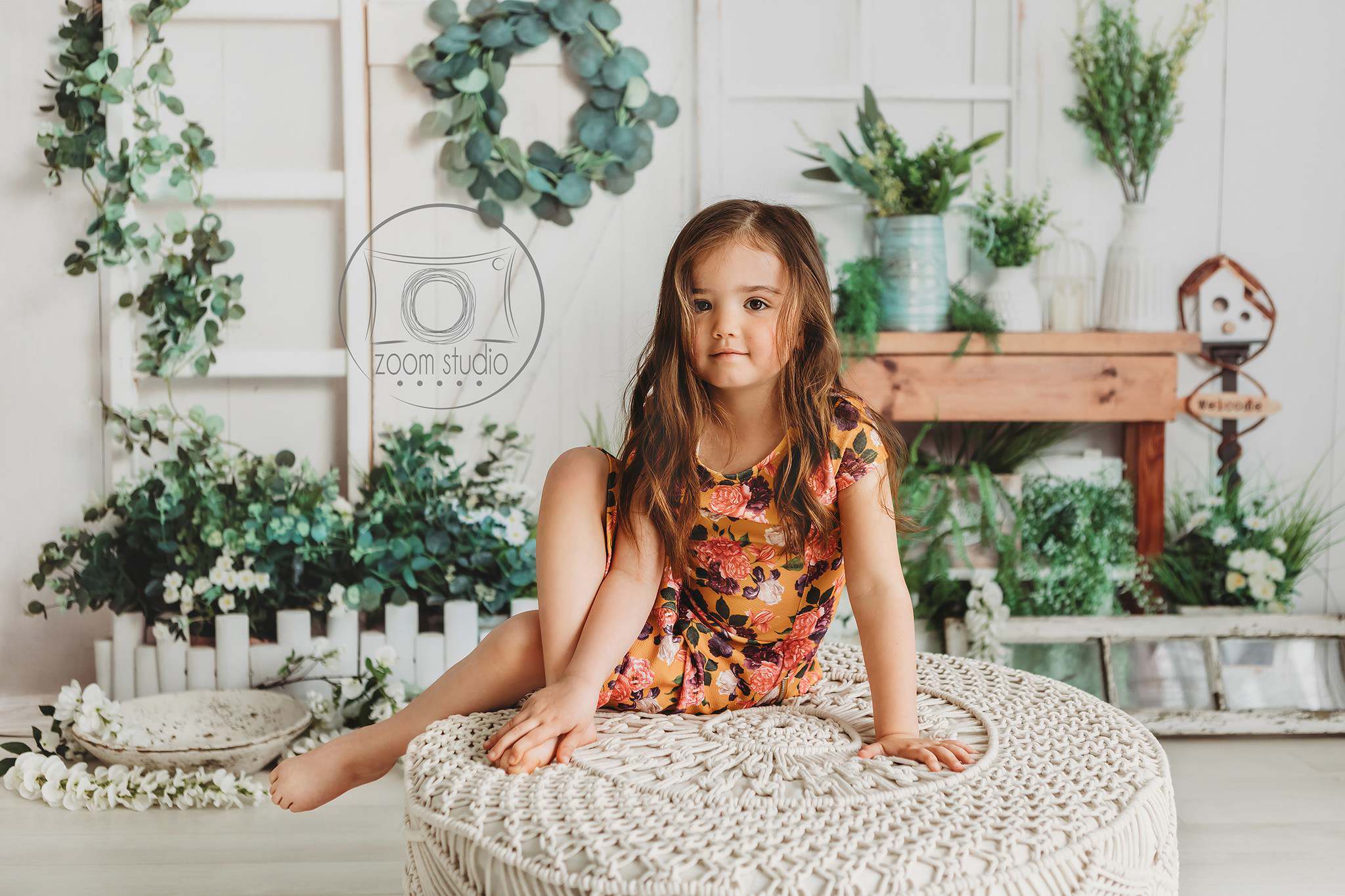 Kate Frühling Pflanzen Weinlese-Hintergrund für Fotografie - Kate Backdrop.de