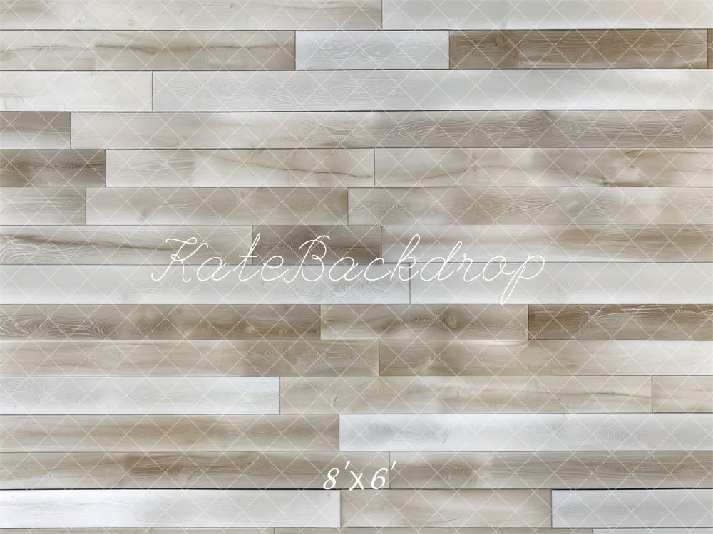 Kate Holz Planken Neutral Modern Hintergrund Entworfen von Mini MakeBelieve