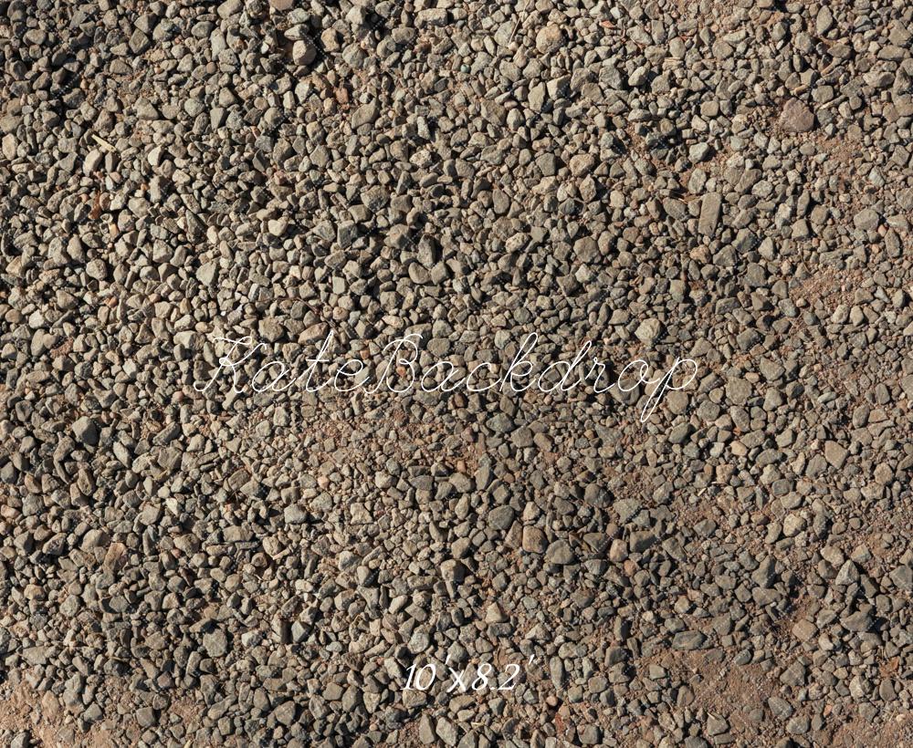 Kate Stein Boden Textur Braun Hintergrund Entworfen von Mini MakeBelieve - Kate Backdrop.de