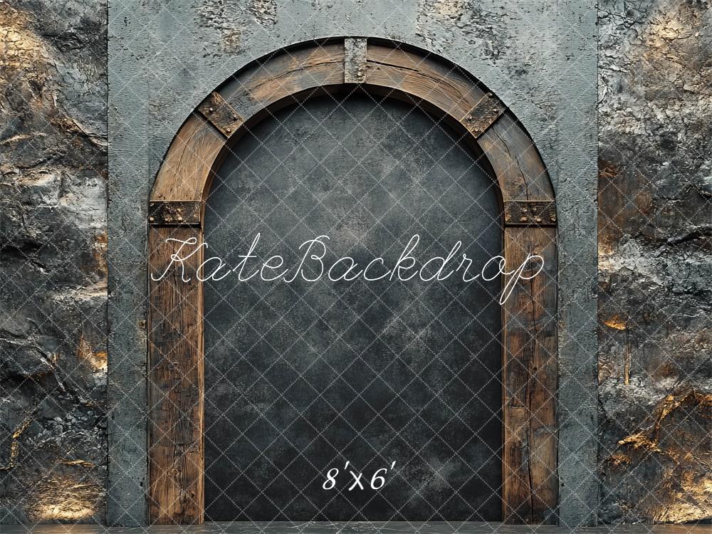 Kate Stein Textur Bogen Rustikal Hintergrund Entworfen von Mini MakeBelieve - Kate Backdrop.de