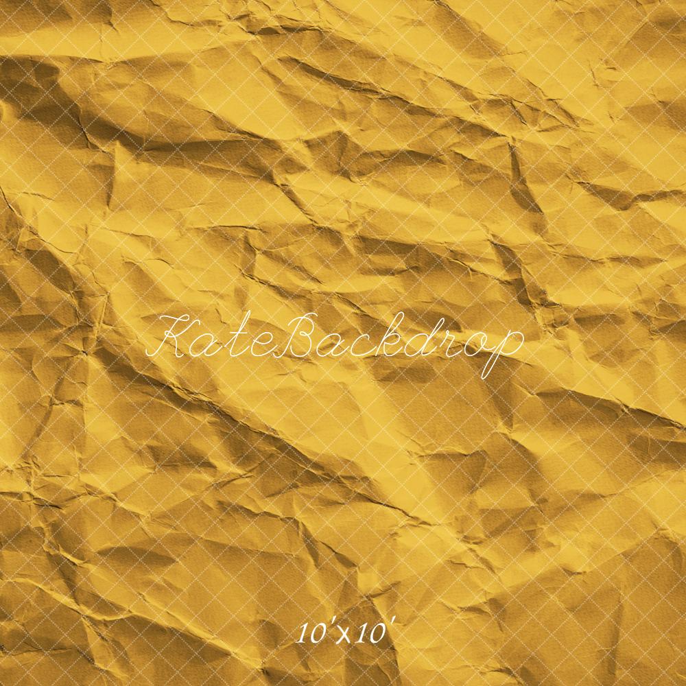 Kate Abstrakte Papier Struktur Gelb Hintergrund Entworfen von Emetselch - Kate Backdrop.de