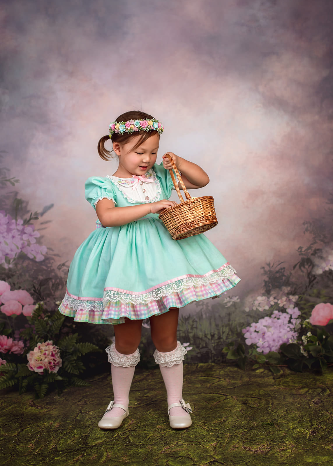 Kate Frühling Floral Garten Hintergrund von GQ - Kate Backdrop.de