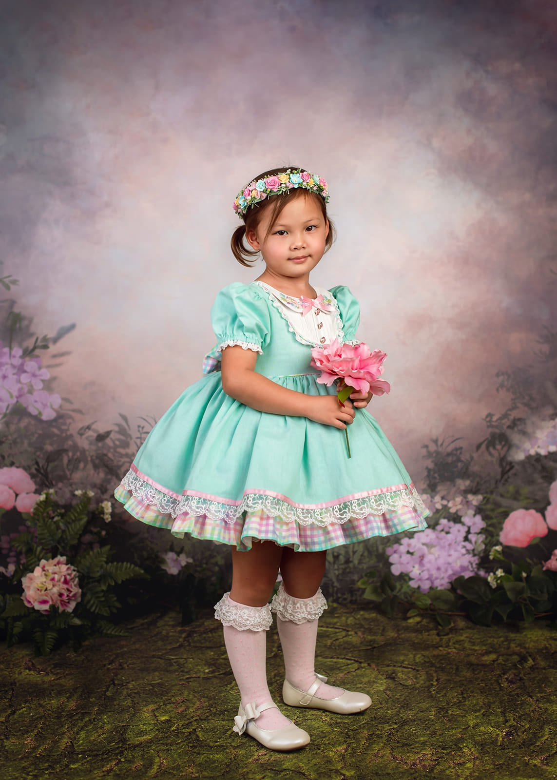 Kate Frühling Floral Garten Hintergrund von GQ - Kate Backdrop.de