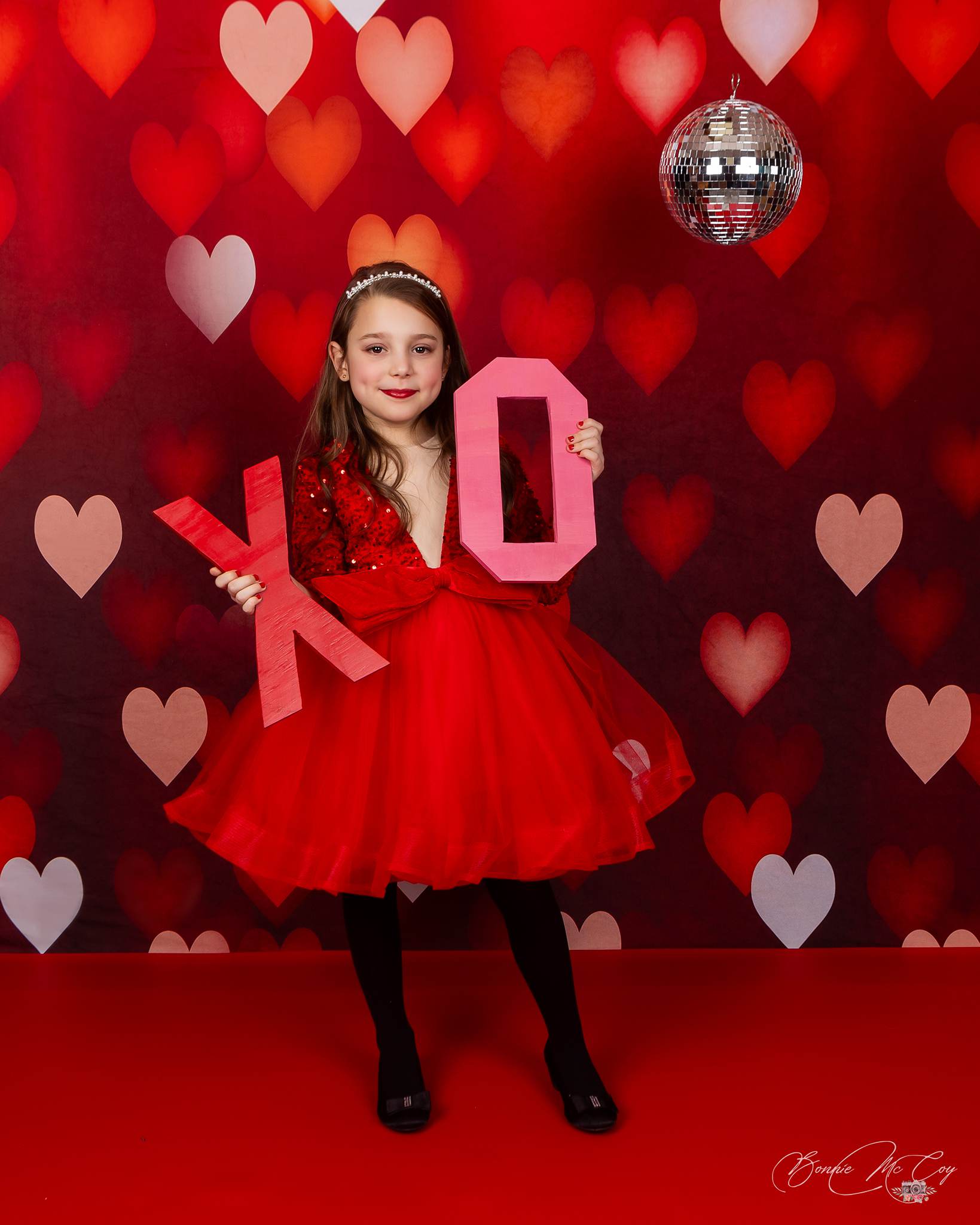 Kate Bokeh Valentinstag Hintergrund Rot Unscharf von Kate - Kate Backdrop.de