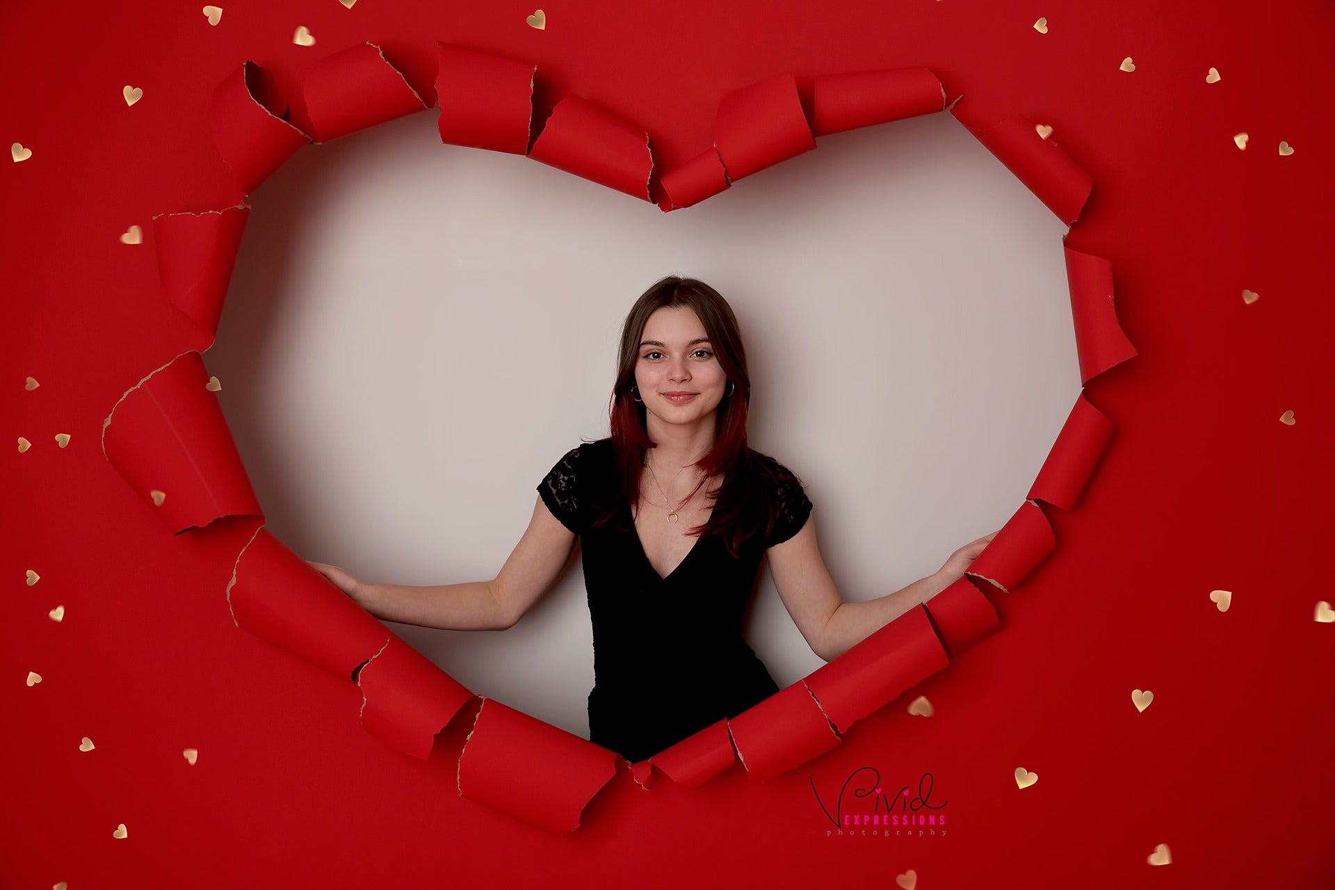 Kate Roter nahtloser Papierhintergrund für Fotografie - Kate Backdrop.de