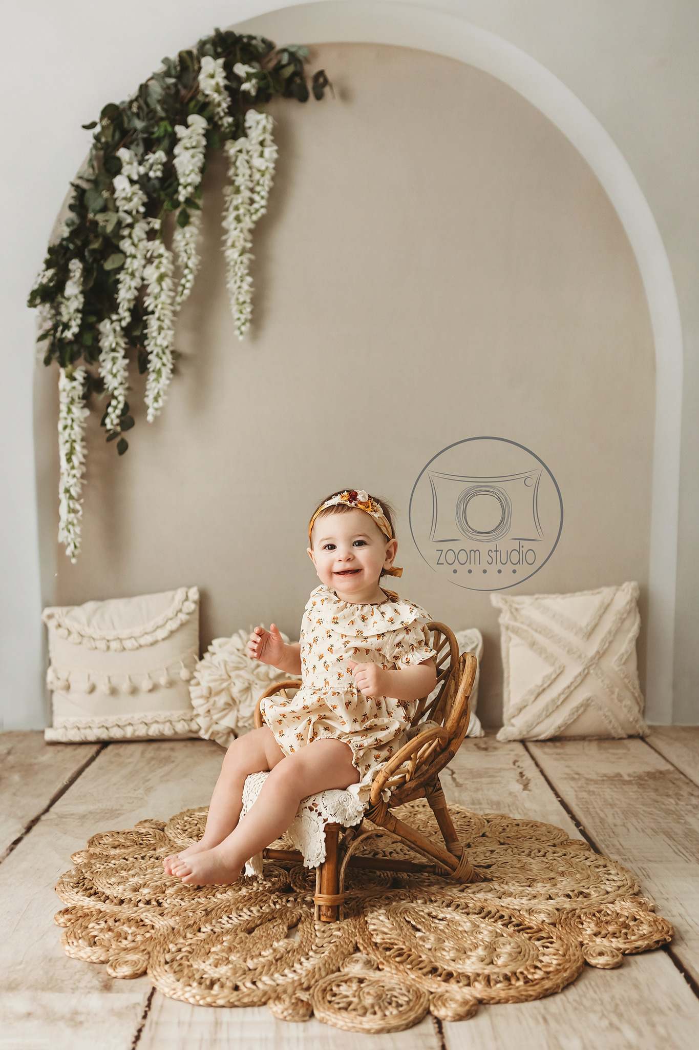 Kate Off-Weiß Einfacher Bogen Hintergrund von Kate - Kate Backdrop.de