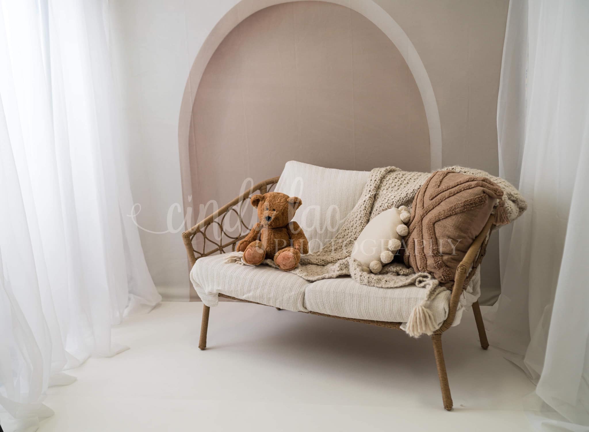 Kate Off-Weiß Einfacher Bogen Hintergrund von Kate - Kate Backdrop.de