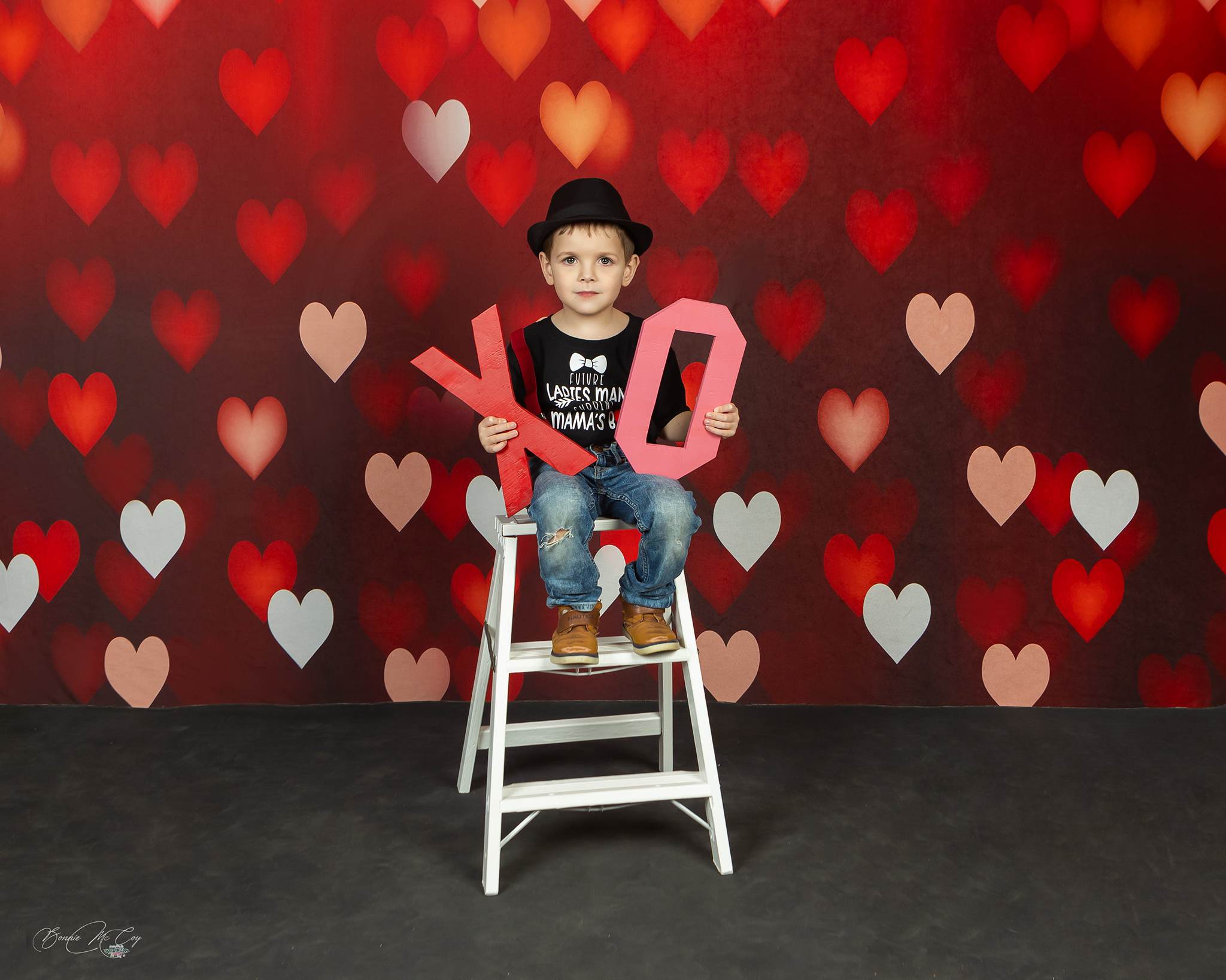 Kate Bokeh Valentinstag Hintergrund Rot Unscharf von Kate - Kate Backdrop.de