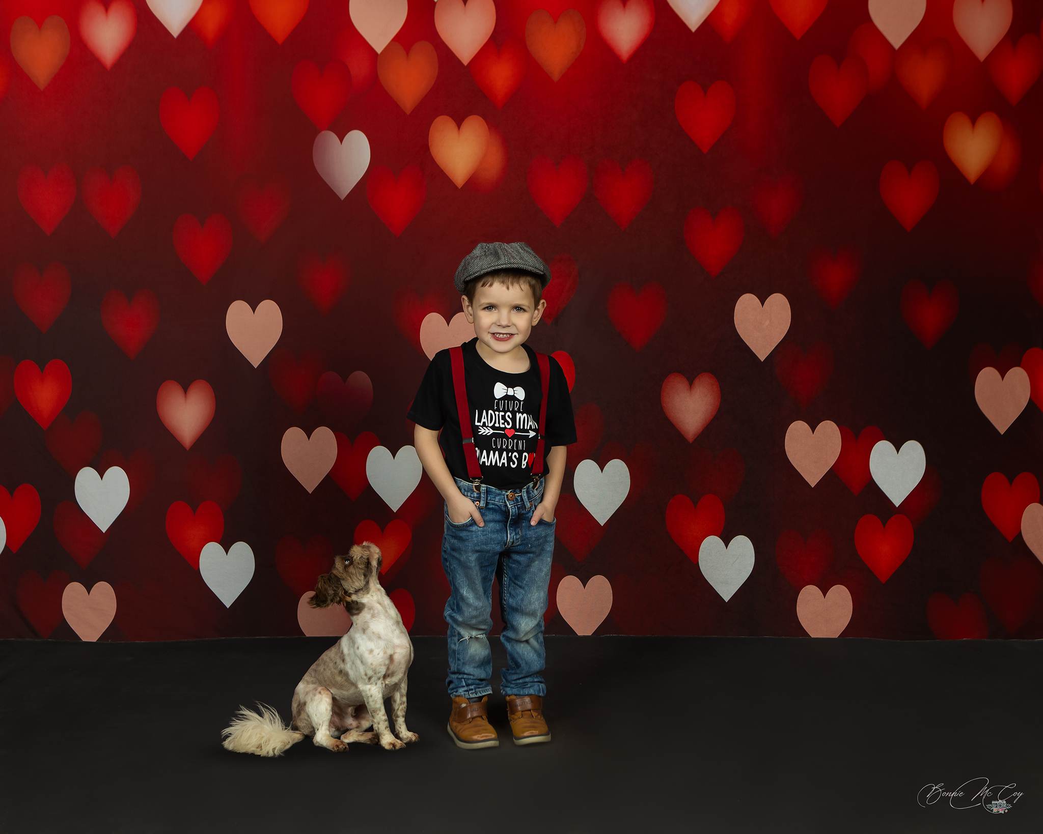 Kate Bokeh Valentinstag Hintergrund Rot Unscharf von Kate - Kate Backdrop.de