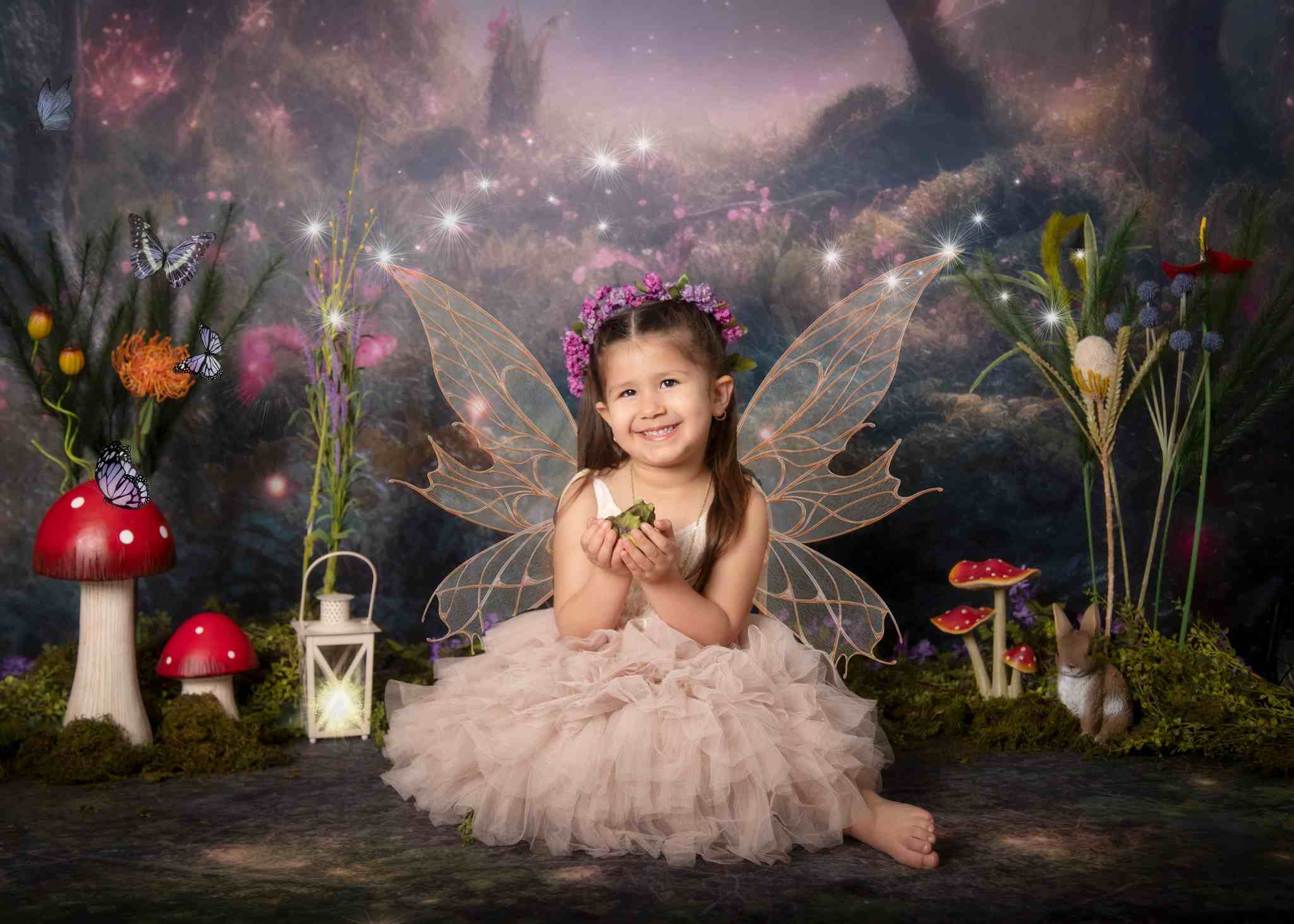 Kate Verzauberte Märchenwald Sommer Fantasy Hintergrund von Mandy Ringe Fotograf