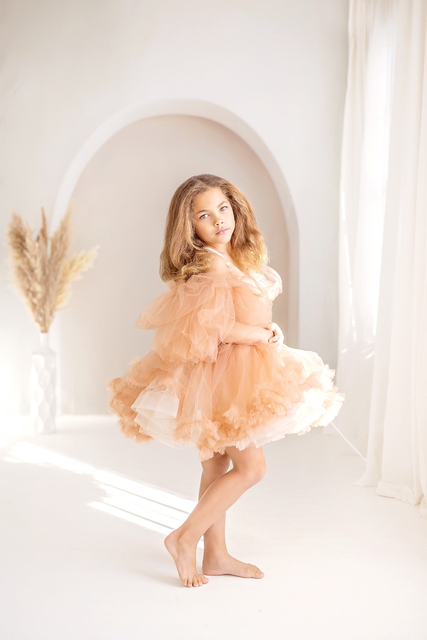 Kate Off-Weiß Einfacher Bogen Hintergrund von Kate - Kate Backdrop.de