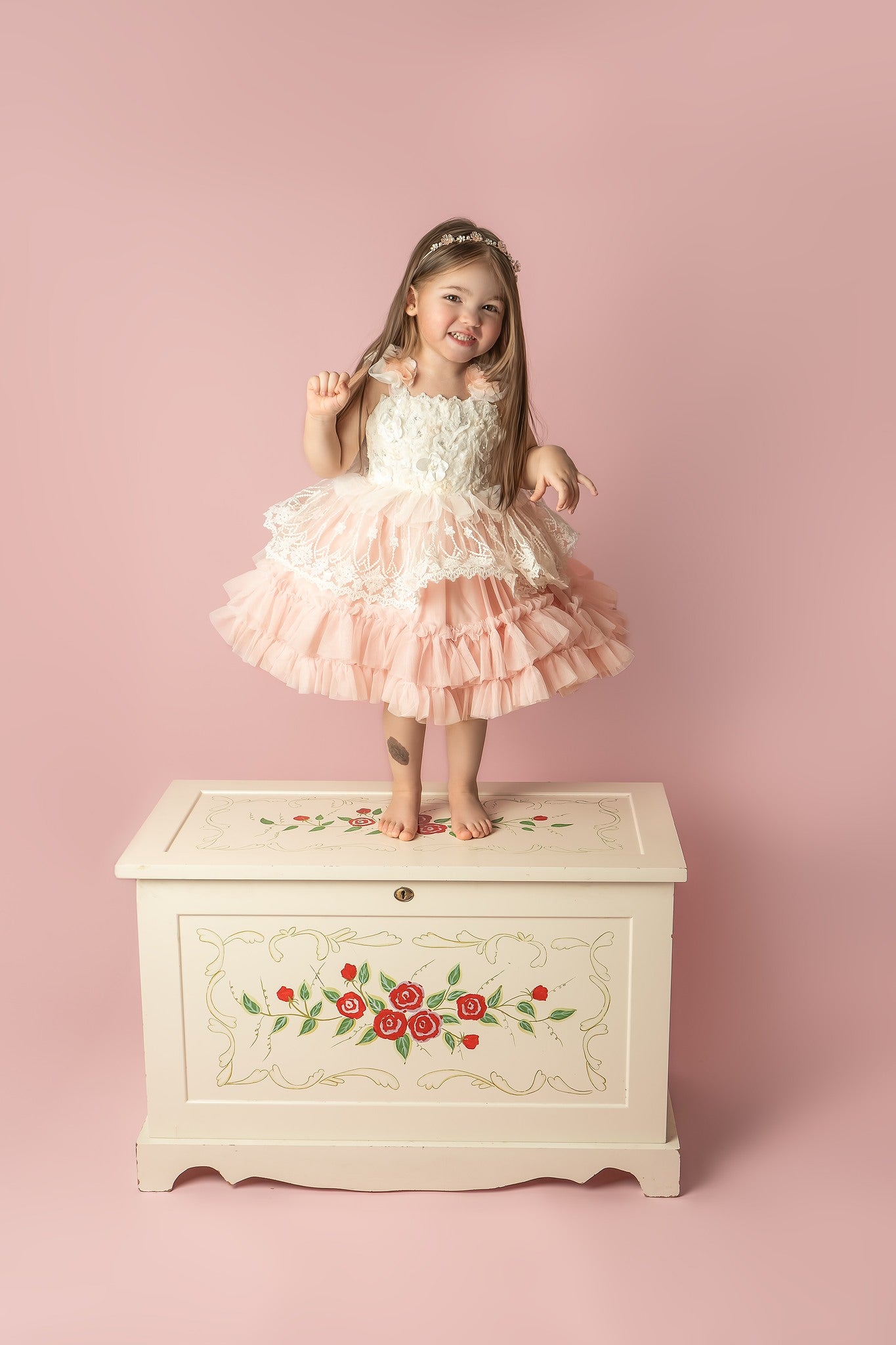 Kate Baby Rosa Nahtlose Papier Hintergrund für Fotografie - Kate Backdrop.de