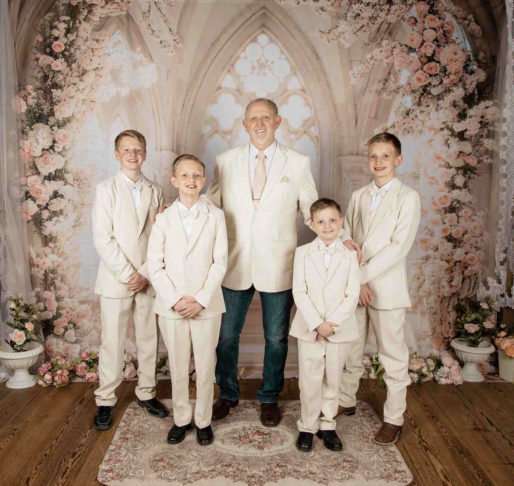 Kate Frühling Weiße Blumen Fenster Zimmer Hintergrund Entworfen von Emetselch - Kate Backdrop.de
