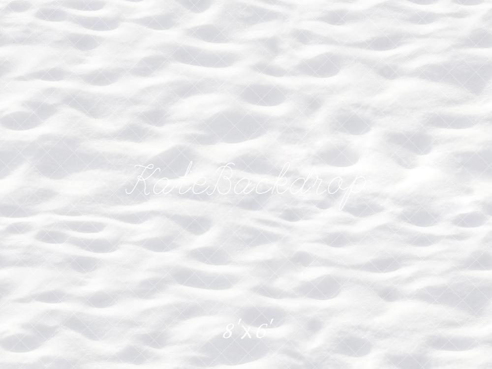 Kate Winter Schnee Textur Weiß Hintergrund Entworfen von Kate Image