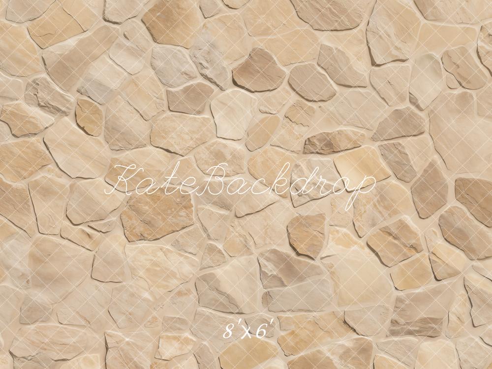 Kate Stein Wand Beige Hintergrund Entworfen von Kate Image