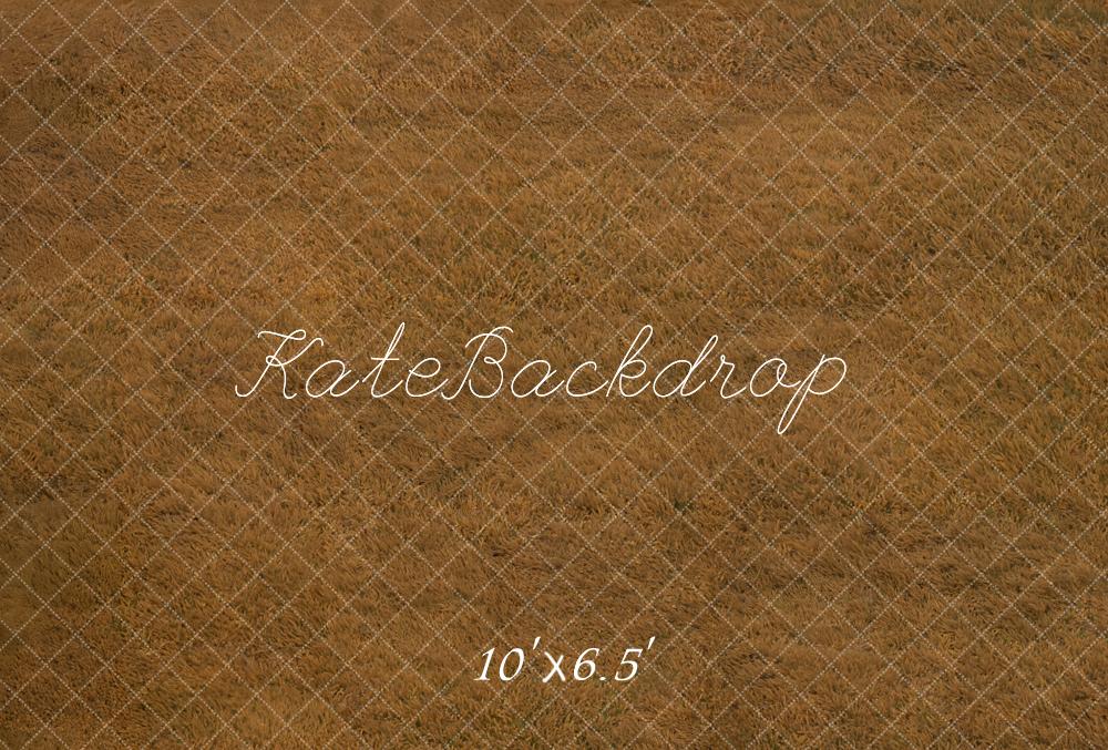 Kate Herbst Wiese Braun Fleece Hintergrund Entworfen von Kate Image