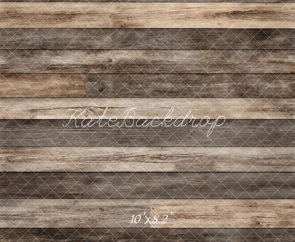 Kate Holz Bretter Braun Vintage Hintergrund Entworfen von Kate Image